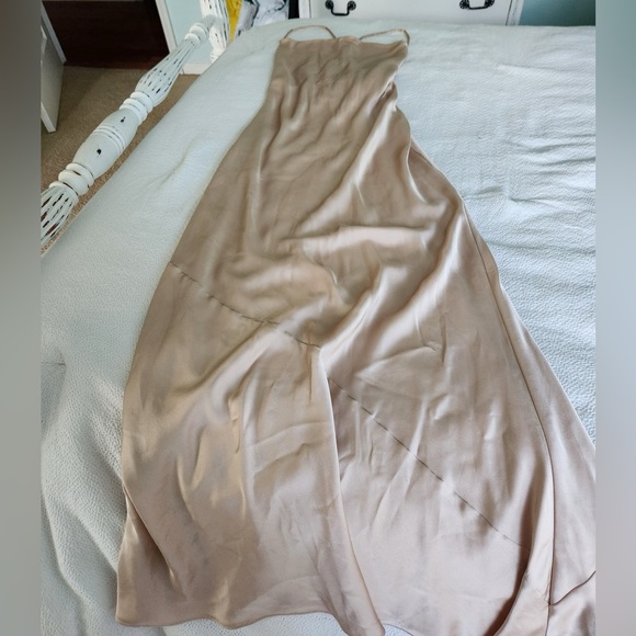 Selling this Show Me Your MuMu bridesmaid dress. Champagne. Price: $60 - Picture 8 of 8